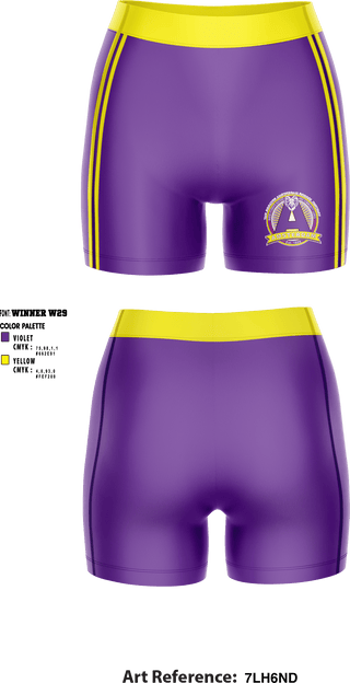 Women's Compression Shorts, Amsterdam High School Volleyball, Women's Volleyball, Teamtime, Team time, sublimation, custom sports apparel, team uniforms, spirit wear, spiritwear, sports uniforms, custom shirts, team store, custom team store, fundraiser sports, apparel fundraiser