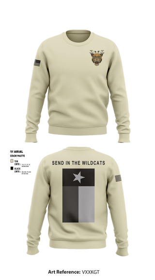 Crew Neck Sweatshirt, , Army, Teamtime, Team time, sublimation, custom sports apparel, team uniforms, spirit wear, spiritwear, sports uniforms, custom shirts, team store, custom team store, fundraiser sports, apparel fundraiser