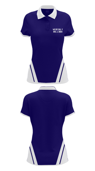 Women's Short Sleeve Performance Polo, Westerly Bulldogs, Men's Basketball, Teamtime, Team time, sublimation, custom sports apparel, team uniforms, spirit wear, spiritwear, sports uniforms, custom shirts, team store, custom team store, fundraiser sports, apparel fundraiser