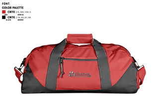 Duffle Bag, East Valley High School, Spirit Store, Teamtime, Team time, sublimation, custom sports apparel, team uniforms, spirit wear, spiritwear, sports uniforms, custom shirts, team store, custom team store, fundraiser sports, apparel fundraiser