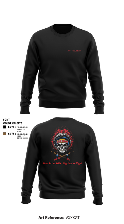 A CO 309th MI BN 82109621 Crew Neck Sweatshirt - 4