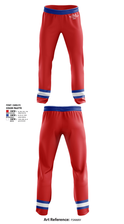 Sweatpants, Lone Star Disc, Golf, Teamtime, Team time, sublimation, custom sports apparel, team uniforms, spirit wear, spiritwear, sports uniforms, custom shirts, team store, custom team store, fundraiser sports, apparel fundraiser