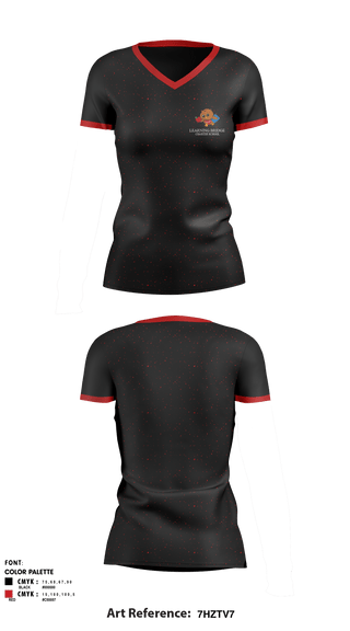 Women's Short Sleeve Vneck Shirt, Learning Bridge, Spirit Store, Teamtime, Team time, sublimation, custom sports apparel, team uniforms, spirit wear, spiritwear, sports uniforms, custom shirts, team store, custom team store, fundraiser sports, apparel fundraiser