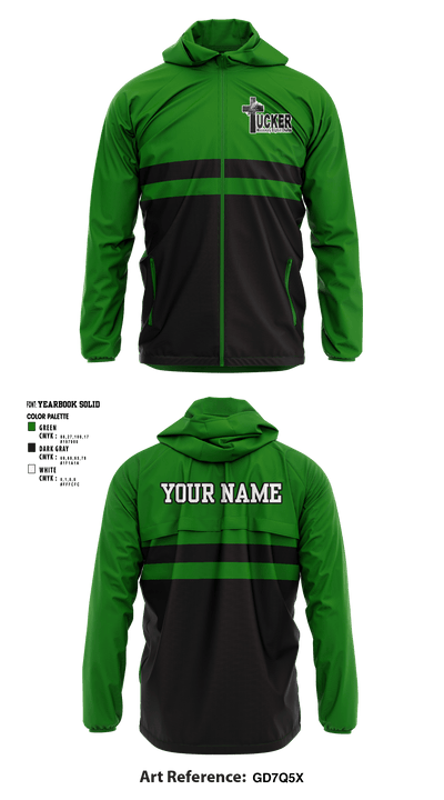 Tucker Missionary Baptist Church 17798301 Windbreaker - 2