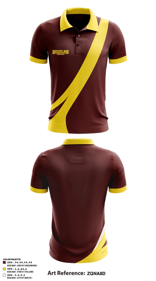 Short Sleeve Performance Polo, Douglas Byrd High School, Spirit Store, Teamtime, Team time, sublimation, custom sports apparel, team uniforms, spirit wear, spiritwear, sports uniforms, custom shirts, team store, custom team store, fundraiser sports, apparel fundraiser