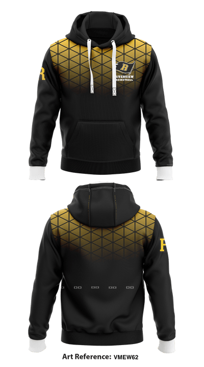 Riverview High School Basketball 9254566 Hoodie - 1