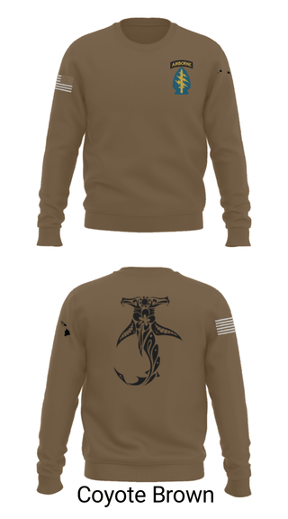Crew Neck Sweatshirt, , Army, Teamtime, Team time, sublimation, custom sports apparel, team uniforms, spirit wear, spiritwear, sports uniforms, custom shirts, team store, custom team store, fundraiser sports, apparel fundraiser