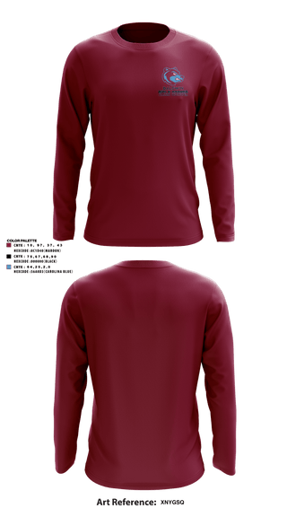 Long Sleeve Performance Shirt, Baldwin High School, Spirit Store, Teamtime, Team time, sublimation, custom sports apparel, team uniforms, spirit wear, spiritwear, sports uniforms, custom shirts, team store, custom team store, fundraiser sports, apparel fundraiser