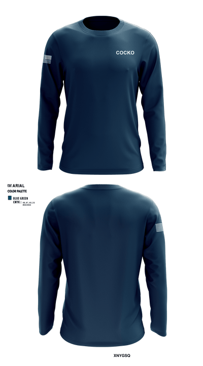 Cocko 92009207 Long Sleeve Performance Shirt - 1