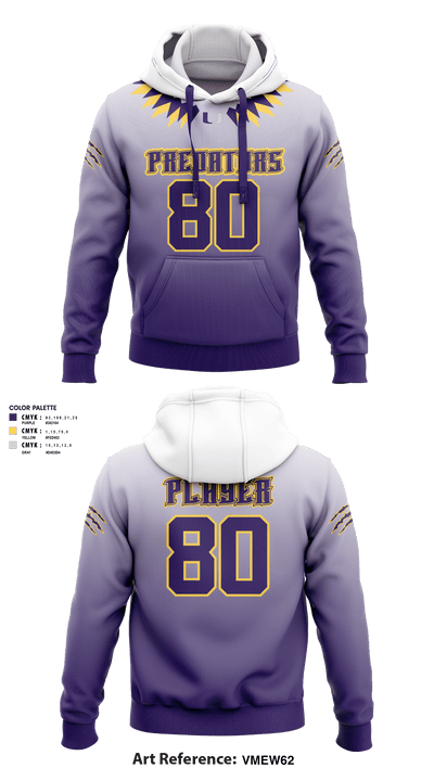 San Antonio Predators Basketball 29054857 Hoodie - 6