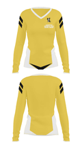 LakeVille Memorial High School Soccer 75242351 Women's Long Sleeve V-neck Shirt - 18