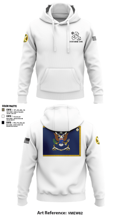 1-155th Dixie Thunder 83572891 Hoodie - 14