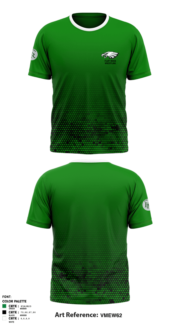 Short Sleeve Rash Guard Shirt, Flat Rock Middle School Wrestling, Wrestling, Teamtime, Team time, sublimation, custom sports apparel, team uniforms, spirit wear, spiritwear, sports uniforms, custom shirts, team store, custom team store, fundraiser sports, apparel fundraiser