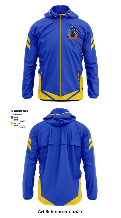 St Joan Of Arc Catholic School 9643656 Windbreaker - 1