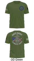Uss Eisenhower 48990144 Short Sleeve Performance Shirt - 34