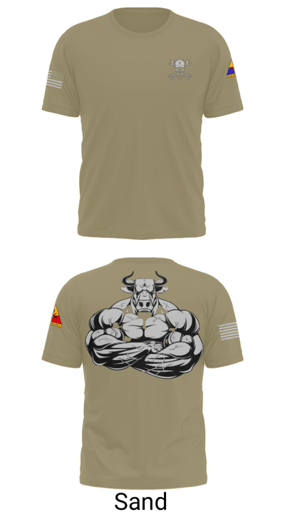 2nd SQD D TRP 6-1CAV 38584664 Short Sleeve Performance Shirt - 46