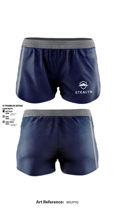 Stealth customs 84323734 Women's Shorts - 1