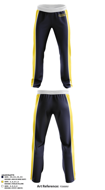 Soquel High School Football 13320903 Sweatpants - 1