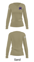 11 civil engineer squadron 43900082 Women's Long Sleeve V-neck Shirt - 42