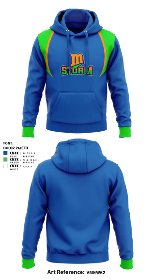 Hoodie, Storm Track & Field, Track & Field, Teamtime, Team time, sublimation, custom sports apparel, team uniforms, spirit wear, spiritwear, sports uniforms, custom shirts, team store, custom team store, fundraiser sports, apparel fundraiser