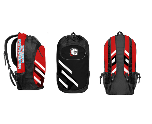 Gear Bag, Mcpherson College Basketball, Women's Basketball, Teamtime, Team time, sublimation, custom sports apparel, team uniforms, spirit wear, spiritwear, sports uniforms, custom shirts, team store, custom team store, fundraiser sports, apparel fundraiser