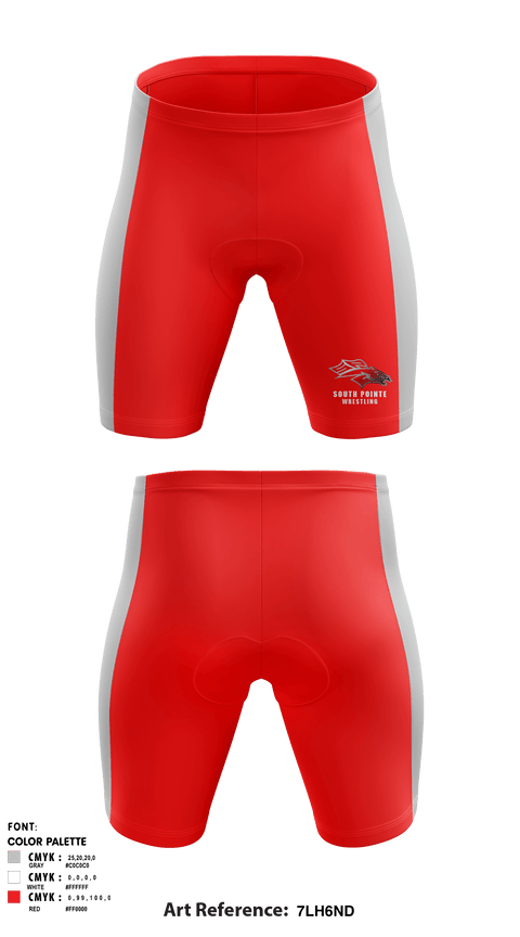 Men's Compression Shorts, South Pointe High School Wrestling, Wrestling, Teamtime, Team time, sublimation, custom sports apparel, team uniforms, spirit wear, spiritwear, sports uniforms, custom shirts, team store, custom team store, fundraiser sports, apparel fundraiser