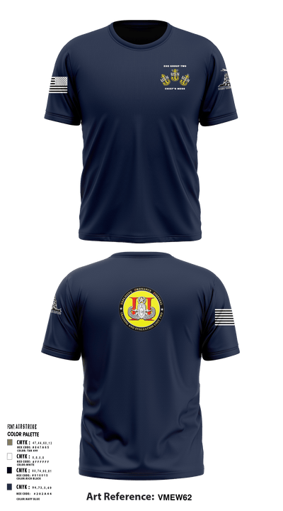 EOD GROUP TWO CHIEF’S MESS 26436916 Short Sleeve Performance Shirt - 5