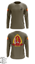 1st Battalion 2nd Marines 97957515 Long Sleeve Performance Shirt - 1