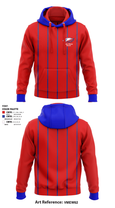 John Glenn High School Soccer 1068899 Hoodie - 1