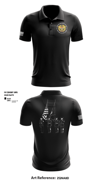 Detachment Republica Moldova 57338540 Short Sleeve Performance Polo - 5