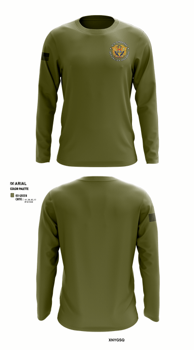 Detachment Republica Moldova 57338540 Long Sleeve Performance Shirt - 4
