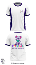 Menifee Preschool 74289541 Short Sleeve Performance Shirt - 1