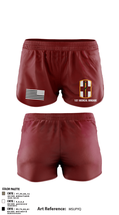 1st Medical Brigade 47127889 Ranger Panties - 4
