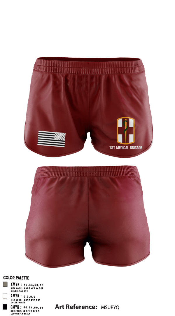 Ranger Panties, 1st Medical Brigade, , Teamtime, Team time, sublimation, custom sports apparel, team uniforms, spirit wear, spiritwear, sports uniforms, custom shirts, team store, custom team store, fundraiser sports, apparel fundraiser