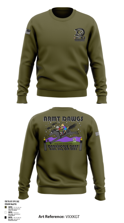 ARMT 4-4 AB 48571947 Crew Neck Sweatshirt - 54