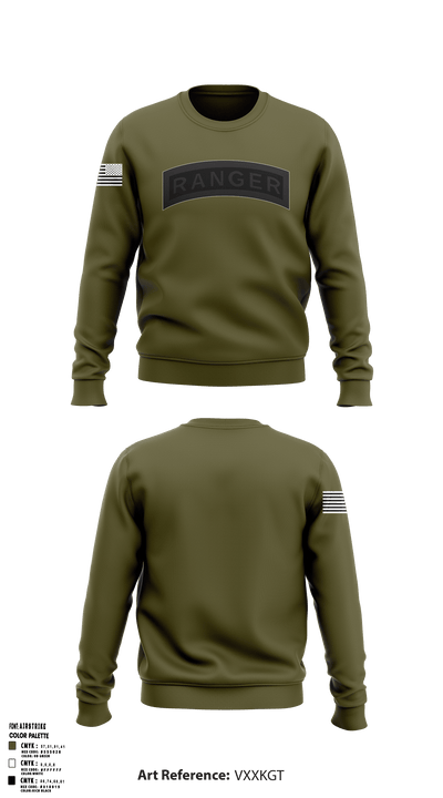 HHC Mortars, 2-505 PIR 68912099 Crew Neck Sweatshirt - 23