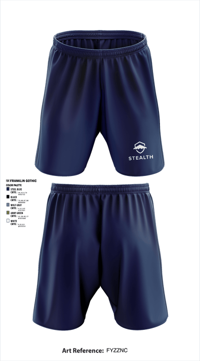 Stealth customs 84323734 Athletic Shorts With Pockets - 2