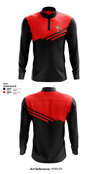 Quarter Zip Jacket, TRUTHFUL-23.LLC, Football, Teamtime, Team time, sublimation, custom sports apparel, team uniforms, spirit wear, spiritwear, sports uniforms, custom shirts, team store, custom team store, fundraiser sports, apparel fundraiser
