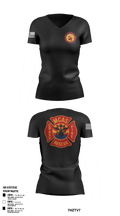 crash rescue 65842008 Women's Short Sleeve V-neck Shirt - 1