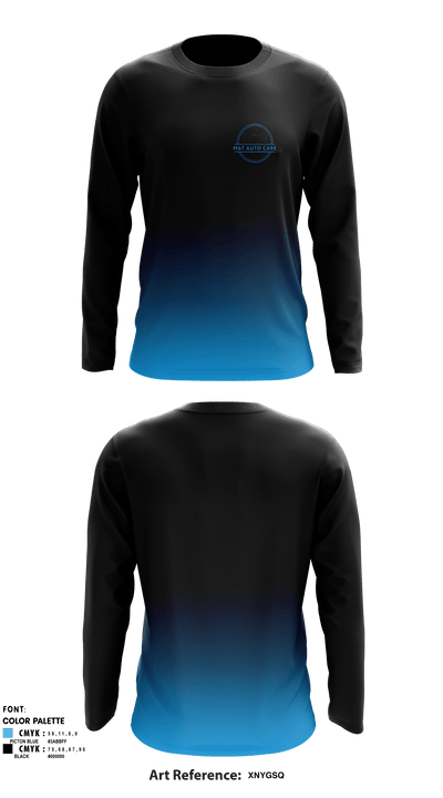 M&T Autocare 16110512 Long Sleeve Performance Shirt - 1