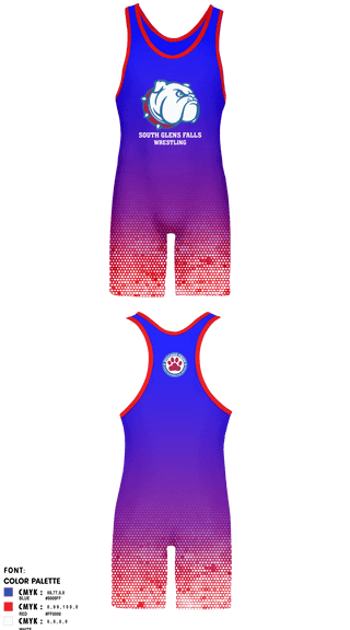 Wrestling Singlet, South Glens Falls Senior High School Wrestling, Wrestling, Teamtime, Team time, sublimation, custom sports apparel, team uniforms, spirit wear, spiritwear, sports uniforms, custom shirts, team store, custom team store, fundraiser sports, apparel fundraiser