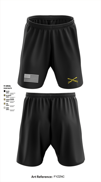 3/278 Armored Calvary Regiment 57774458 Athletic Shorts With Pockets - 10