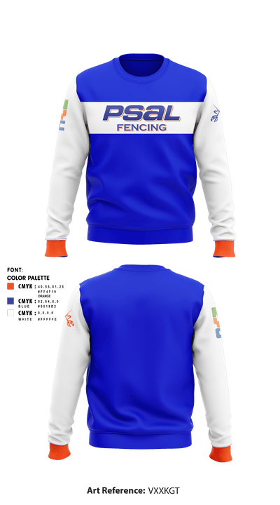 PSAL Fencing 21954605 Crew Neck Sweatshirt - 3