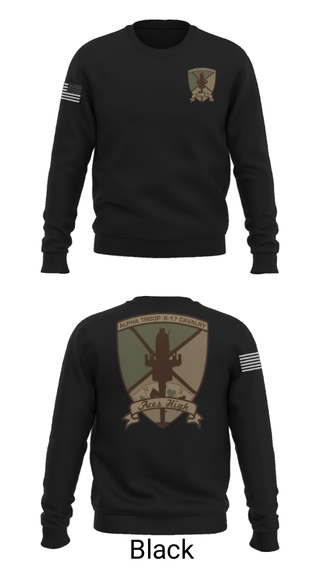 Crew Neck Sweatshirt, , Army, Teamtime, Team time, sublimation, custom sports apparel, team uniforms, spirit wear, spiritwear, sports uniforms, custom shirts, team store, custom team store, fundraiser sports, apparel fundraiser