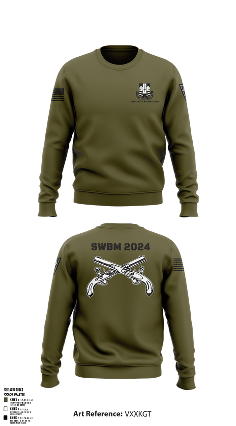 Crew Neck Sweatshirt, , National Guard, Teamtime, Team time, sublimation, custom sports apparel, team uniforms, spirit wear, spiritwear, sports uniforms, custom shirts, team store, custom team store, fundraiser sports, apparel fundraiser