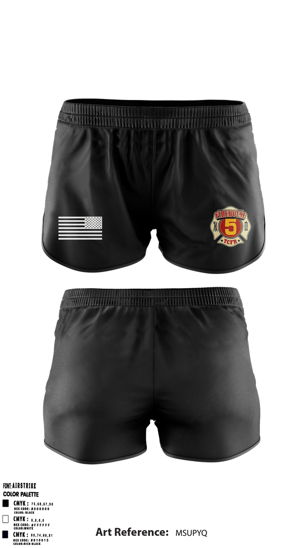 Ranger Panties, , Fire Department, Teamtime, Team time, sublimation, custom sports apparel, team uniforms, spirit wear, spiritwear, sports uniforms, custom shirts, team store, custom team store, fundraiser sports, apparel fundraiser