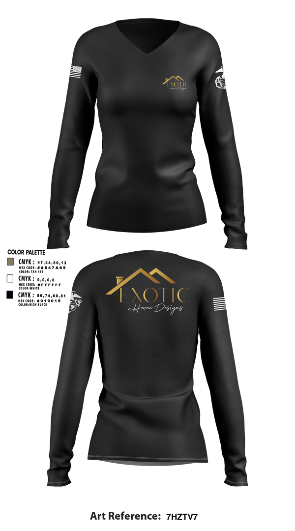 Women's Long Sleeve Vneck Shirt, Exotic home designs, , Teamtime, Team time, sublimation, custom sports apparel, team uniforms, spirit wear, spiritwear, sports uniforms, custom shirts, team store, custom team store, fundraiser sports, apparel fundraiser