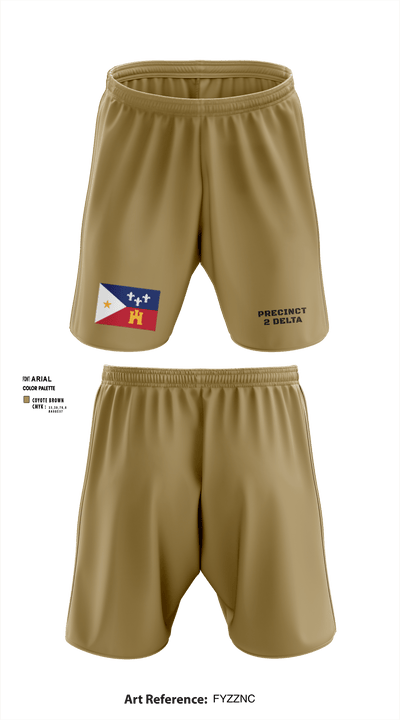 Precinct 2 Delta 41159276 Athletic Shorts With Pockets - 3