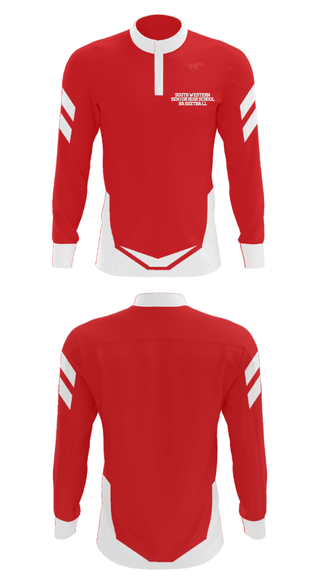 Quarter Zip Jacket, South Western Senior High School Basketball, Men's Basketball, Teamtime, Team time, sublimation, custom sports apparel, team uniforms, spirit wear, spiritwear, sports uniforms, custom shirts, team store, custom team store, fundraiser sports, apparel fundraiser