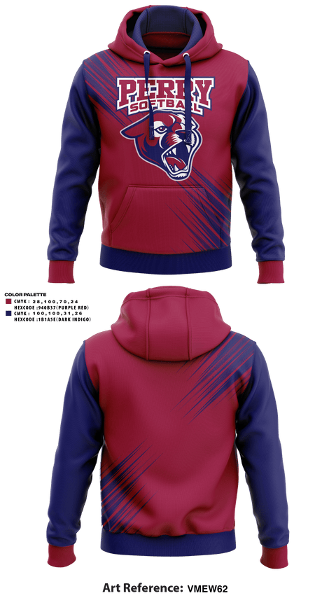 Hoodie, Perry High School Softball, Softball, Teamtime, Team time, sublimation, custom sports apparel, team uniforms, spirit wear, spiritwear, sports uniforms, custom shirts, team store, custom team store, fundraiser sports, apparel fundraiser